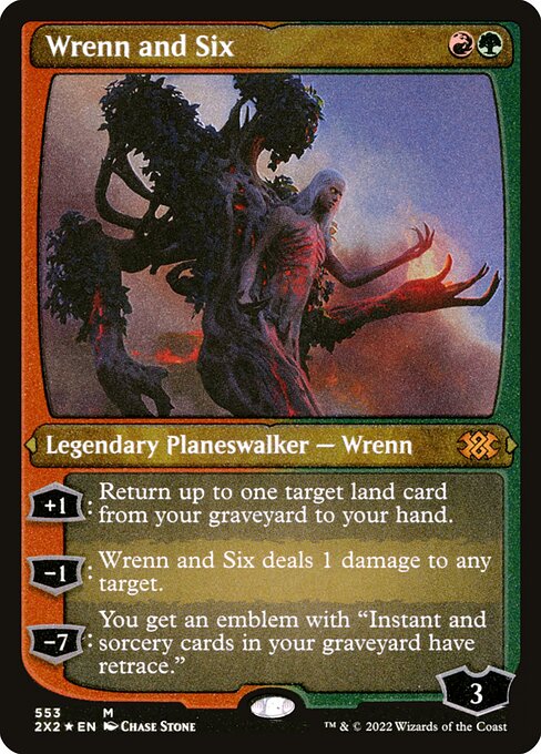 Wrenn and Six - Double Masters 2022 - Etched Foil