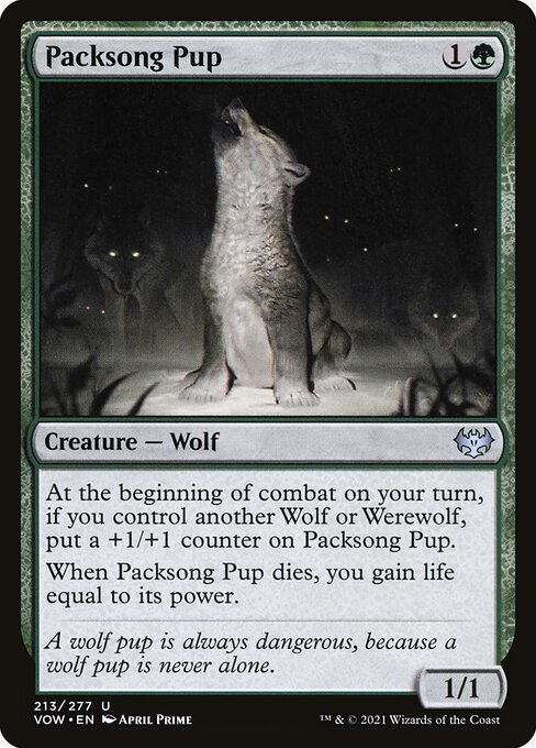 Packsong Pup - Innistrad: Crimson Vow