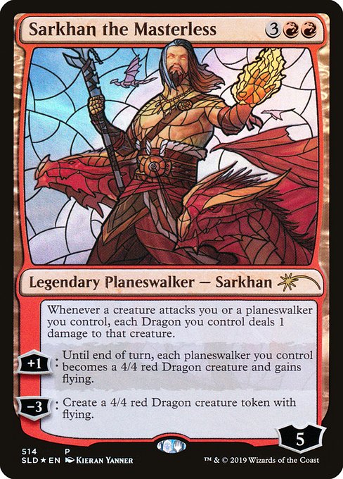 Sarkhan the Masterless - Secret Lair Drop - Promo Foil