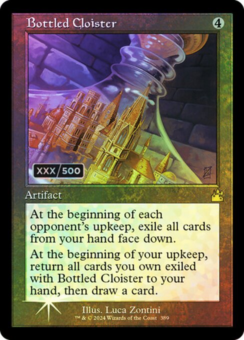 Bottled Cloister - Ravnica Remastered - Double Rainbow