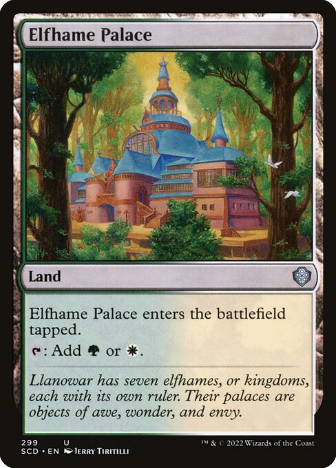 Elfhame Palace - Starter Commander Decks