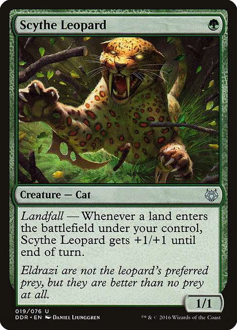 Scythe Leopard - Duel Decks: Nissa vs. Ob Nixilis