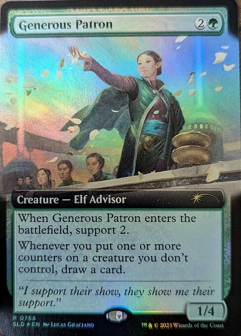 Generous Patron - Secret Lair Drop - Promo Foil