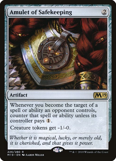 Amulet of Safekeeping - Core Set 2019