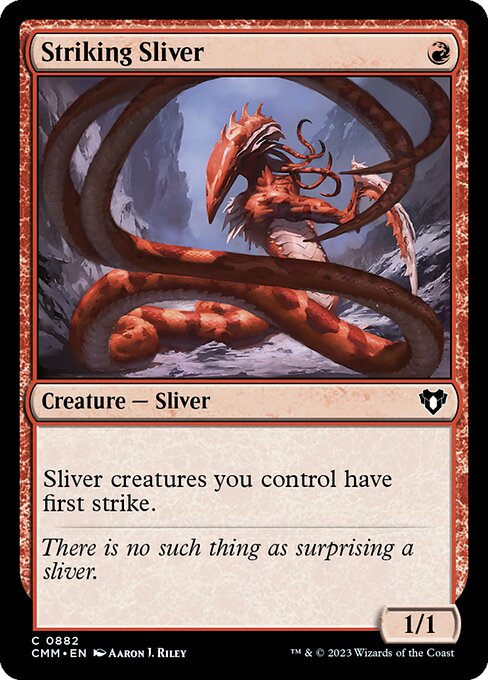 Striking Sliver - Commander Masters