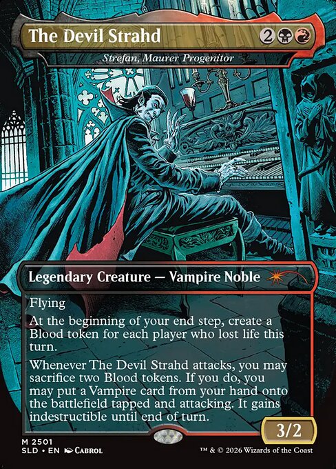 The Devil Strahd (Strefan, Maurer Progenitor) - Secret Lair Drop - Borderless