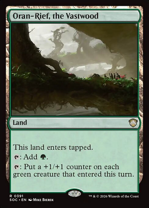 Oran-Rief, the Vastwood - Secrets of Strixhaven Commander