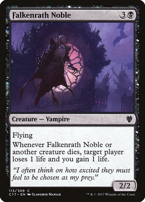 Falkenrath Noble - Commander 2017