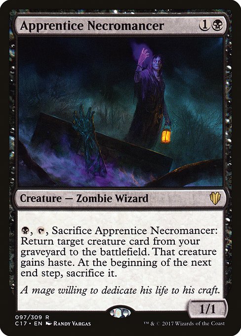 Apprentice Necromancer - Commander 2017