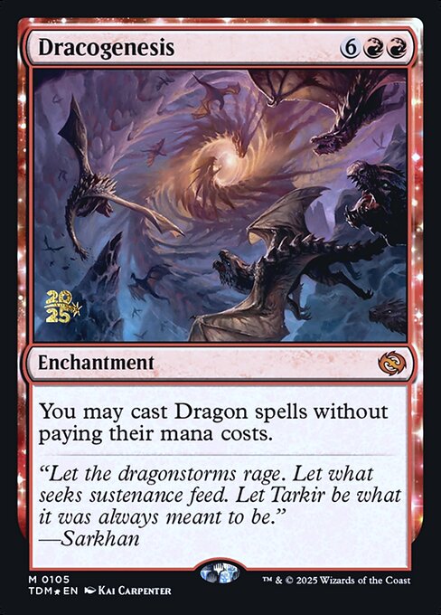 Dracogenesis - Tarkir: Dragonstorm Promos