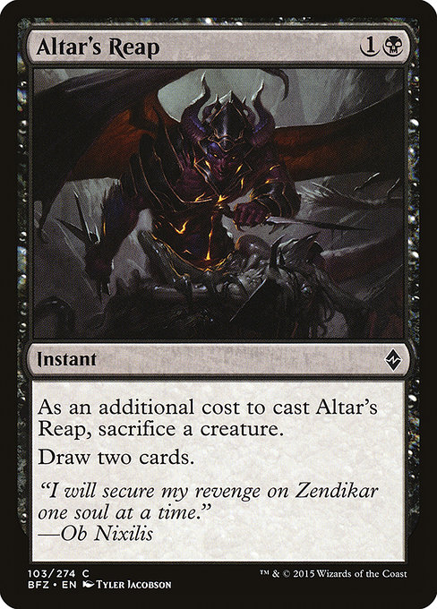 Altar's Reap - Battle for Zendikar