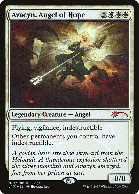 Avacyn, Angel of Hope - Judge Gift Cards 2017 - Promo Foil