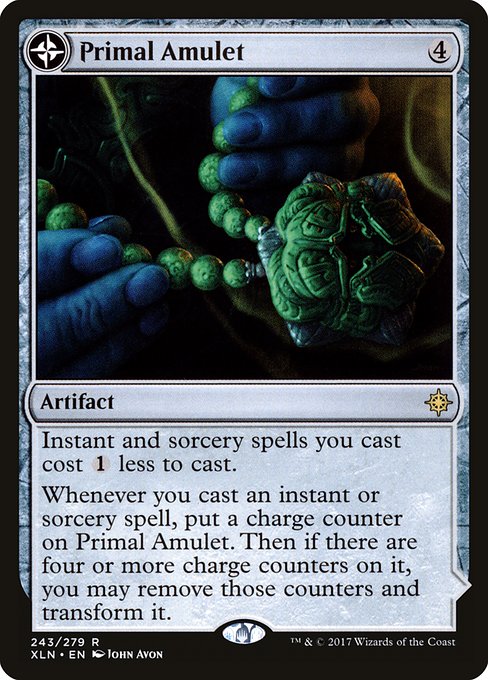 Primal Amulet // Primal Wellspring - Ixalan