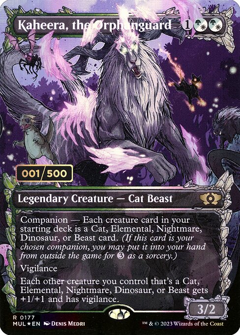 Kaheera, the Orphanguard - Multiverse Legends - Double Rainbow, Showcase