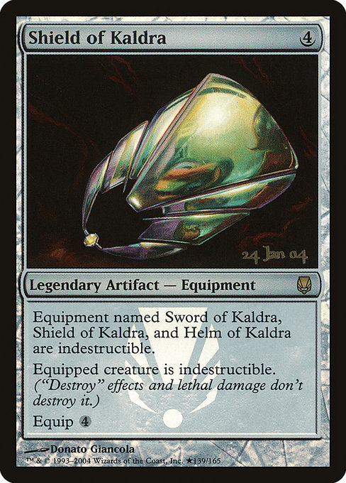 Shield of Kaldra - Darksteel Promos - Promo Foil