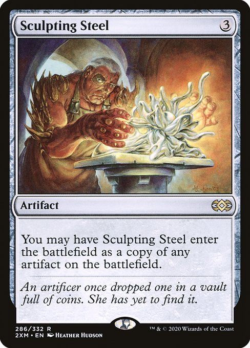 Sculpting Steel - Double Masters