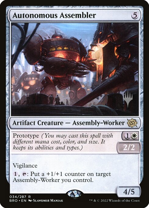 Autonomous Assembler - The Brothers' War Promos