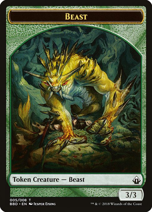 Beast - Battlebond Tokens