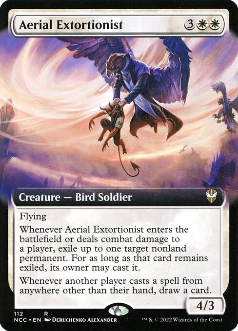 Aerial Extortionist - New Capenna Commander