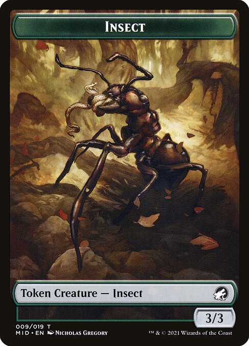 Insect - Innistrad: Midnight Hunt Tokens