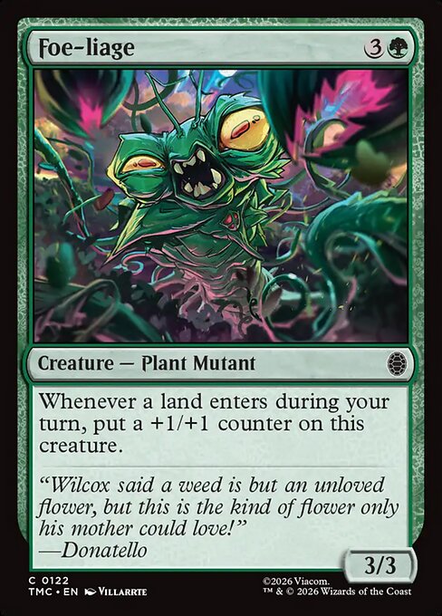 Foe-liage - Teenage Mutant Ninja Turtles Eternal