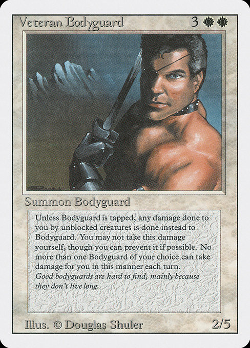 Veteran Bodyguard - Revised Edition