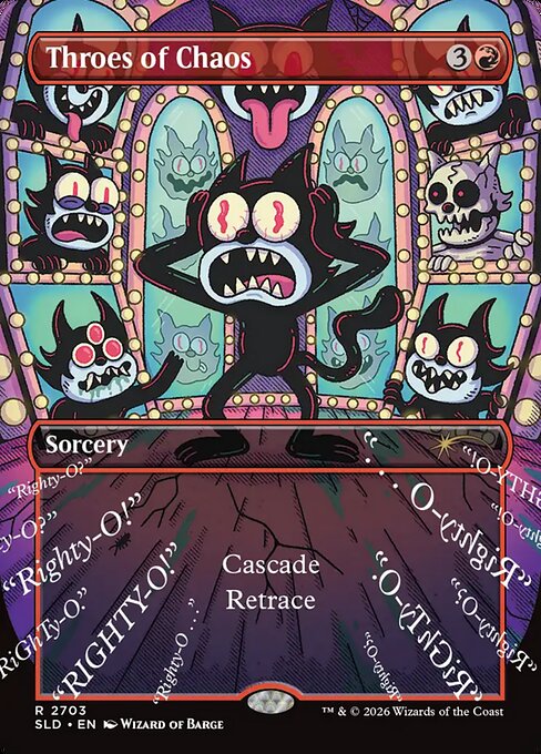 Throes of Chaos - Secret Lair Drop - Borderless