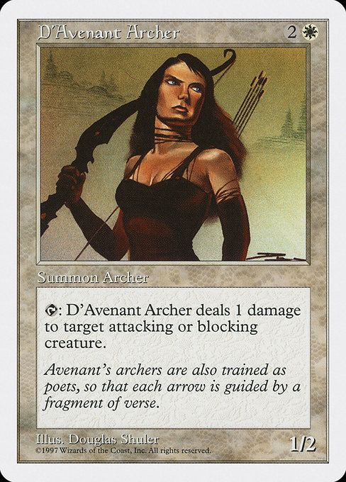 D'Avenant Archer - Fifth Edition