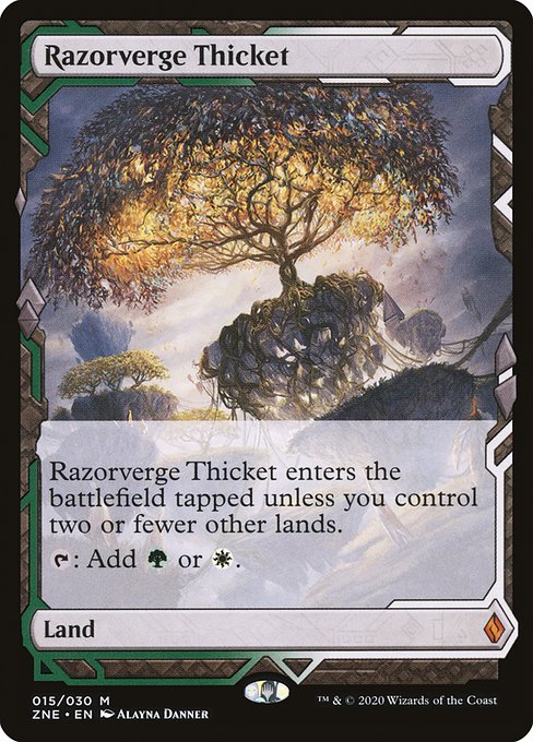 Razorverge Thicket - Zendikar Rising Expeditions