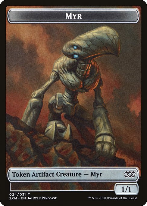 Myr - Double Masters Tokens