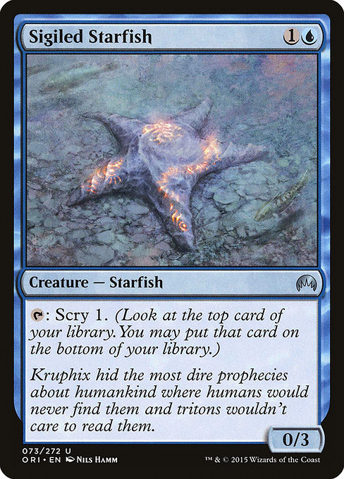 Sigiled Starfish - Magic Origins
