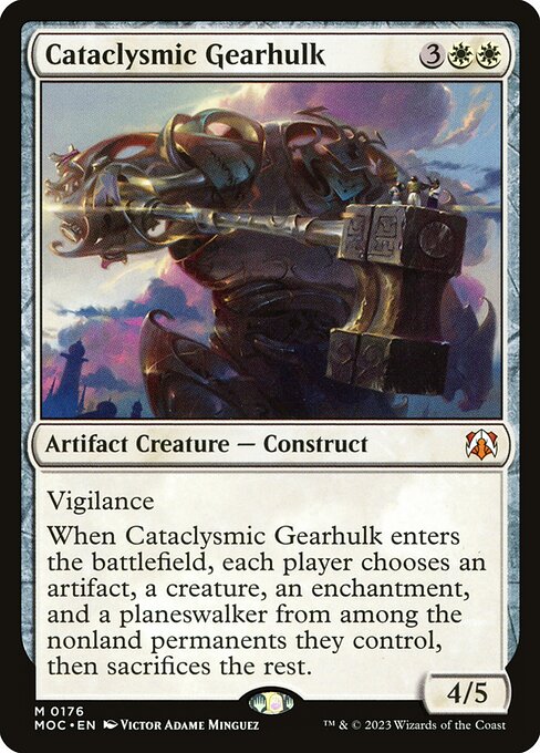 Cataclysmic Gearhulk - March of the Machine Commander