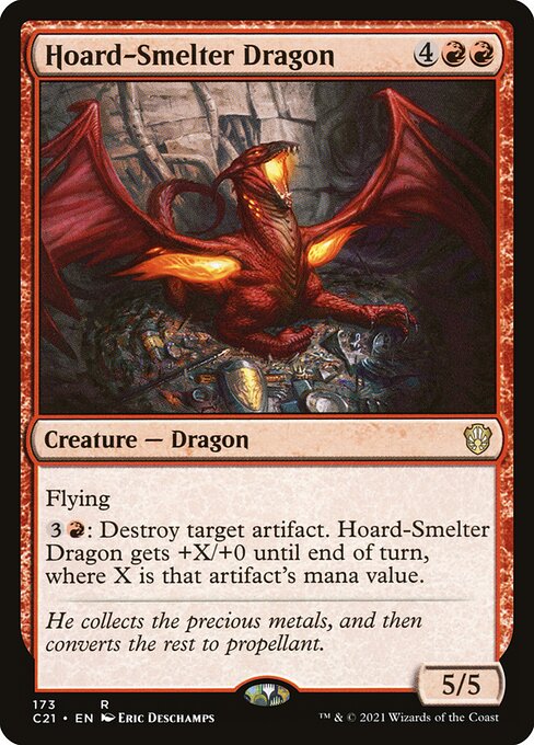 Hoard-Smelter Dragon - Commander 2021