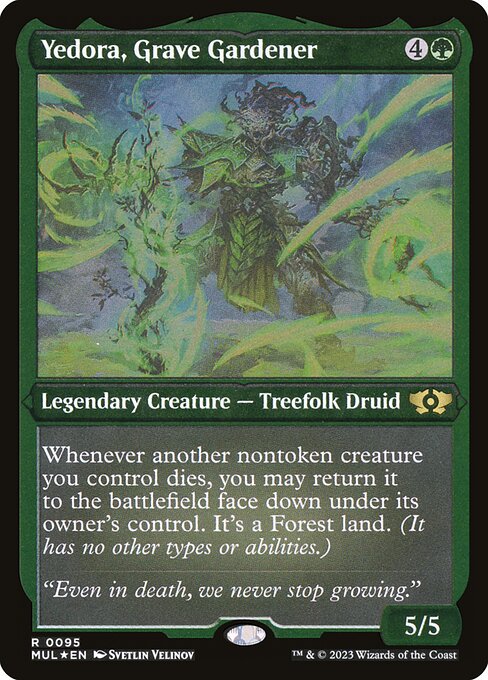 Yedora, Grave Gardener - Multiverse Legends - Etched Foil