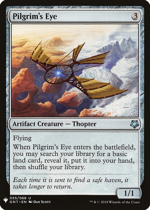 Pilgrim's Eye - The List