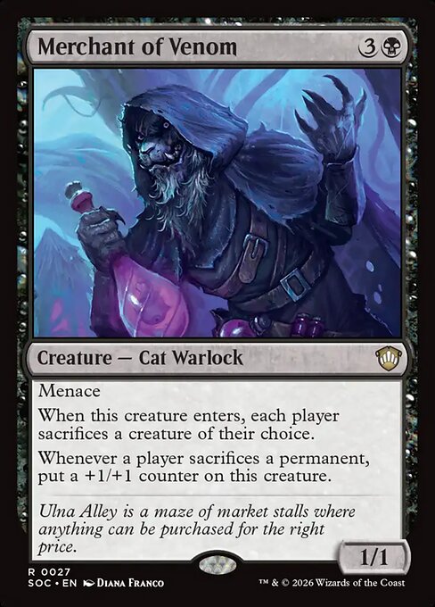 Merchant of Venom - Secrets of Strixhaven Commander