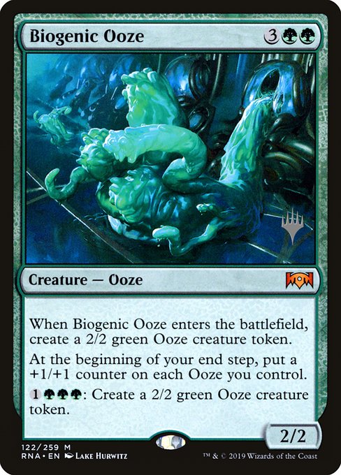 Biogenic Ooze - Ravnica Allegiance Promos