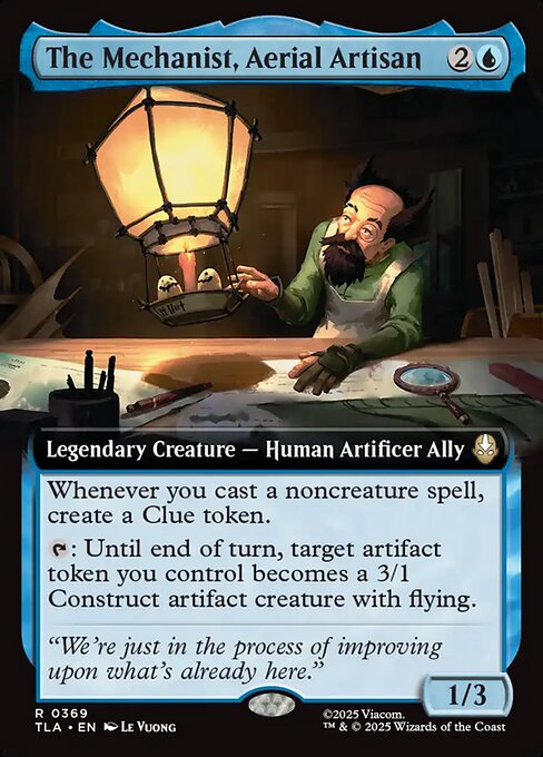 The Mechanist, Aerial Artisan - Avatar: The Last Airbender - Extended Art