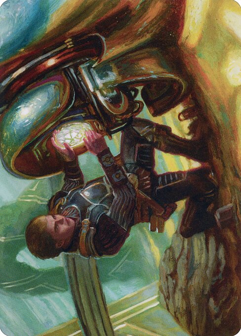 Urza, Powerstone Prodigy - The Brothers' War Art Series - Borderless