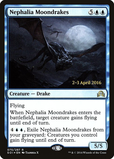 Nephalia Moondrakes - Shadows over Innistrad Promos