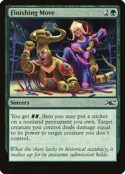 Finishing Move - Unfinity - Galaxy Foil