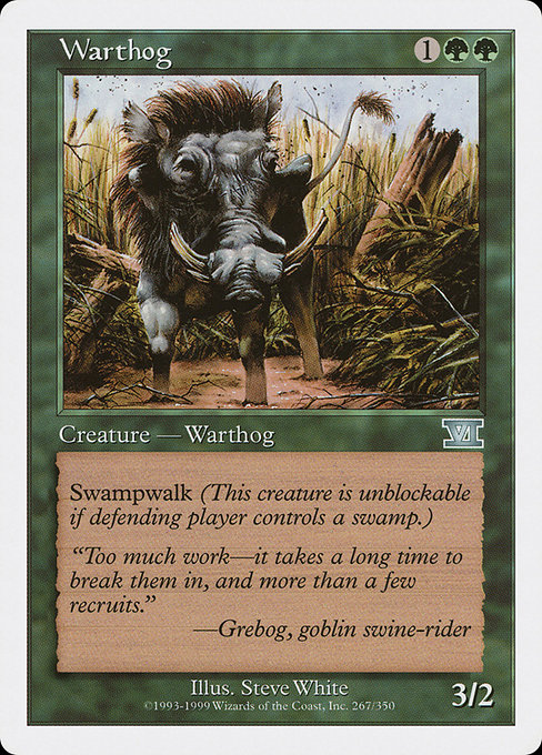 Warthog - Classic Sixth Edition