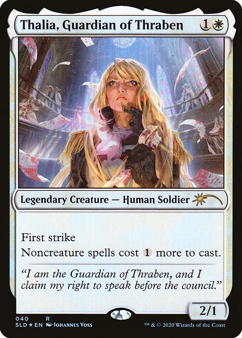 Thalia, Guardian of Thraben - Secret Lair Drop - Promo Foil