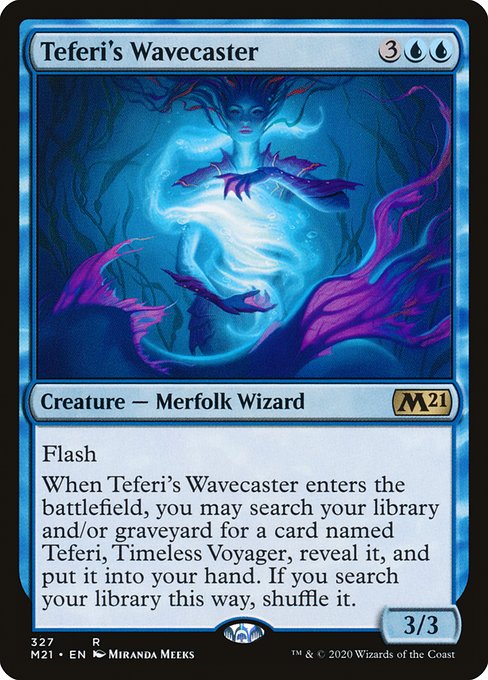 Teferi's Wavecaster - Core Set 2021