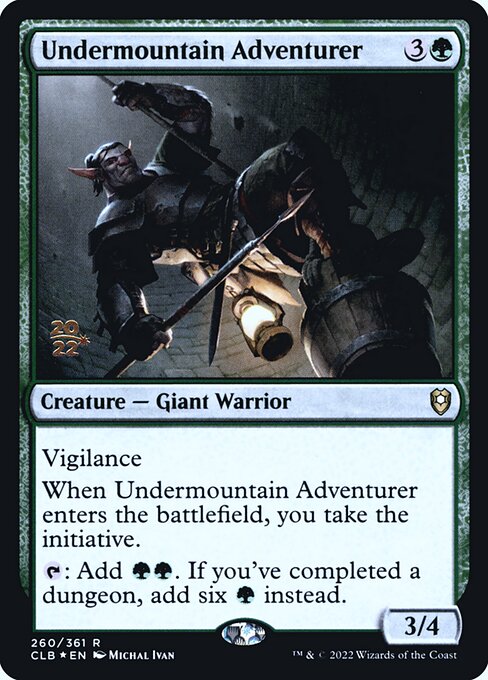 Undermountain Adventurer - Battle for Baldur's Gate Promos