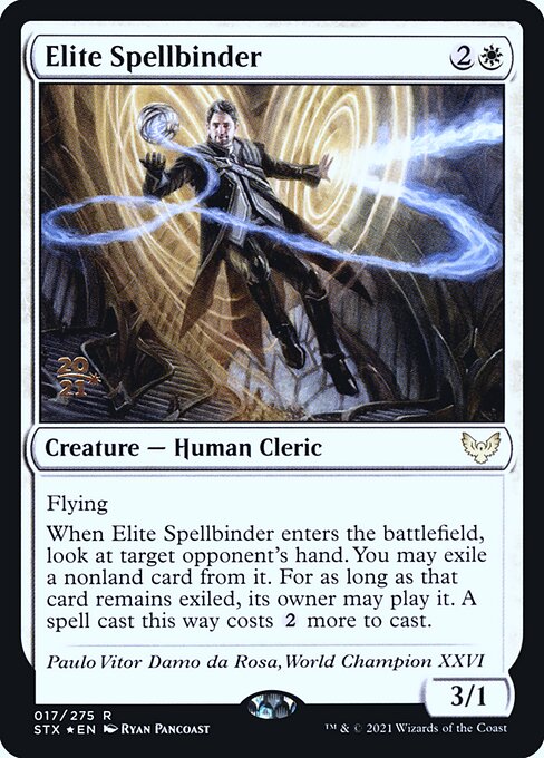 Elite Spellbinder - Strixhaven: School of Mages Promos - Promo Foil