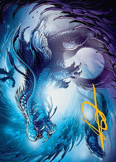 Roiling Dragonstorm - Tarkir: Dragonstorm Art Series - Borderless