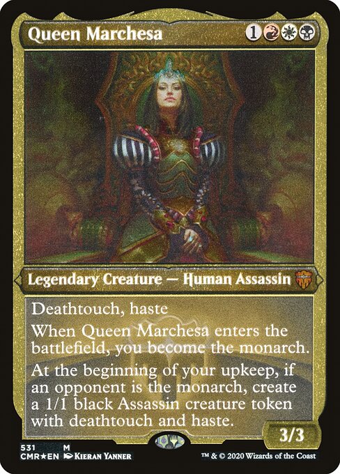 Queen Marchesa - Commander Legends - Etched Foil