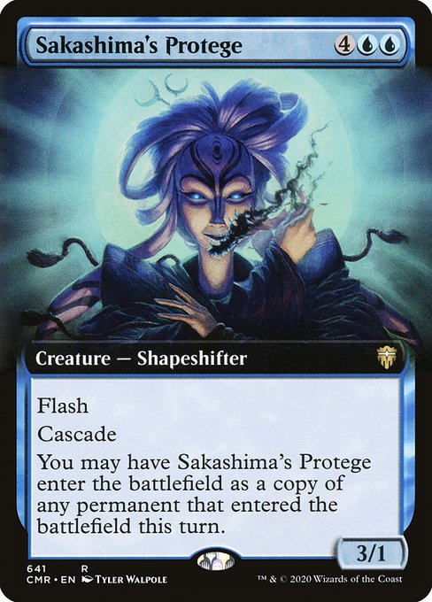 Sakashima's Protege - Commander Legends - Extended Art