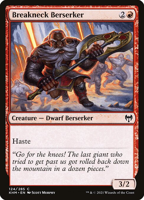 Breakneck Berserker - Kaldheim